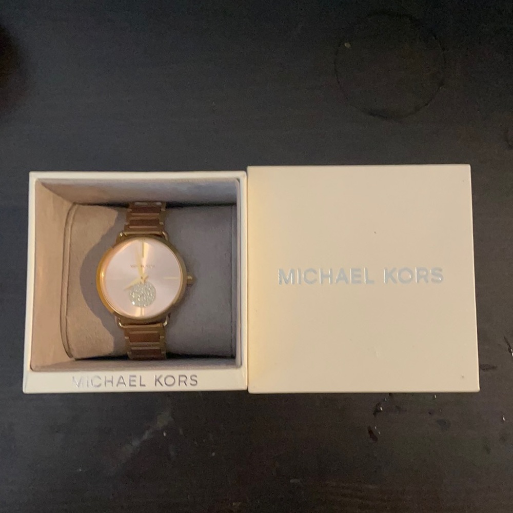 Never Worn!!! Michael Kors Gold and Rose Gold